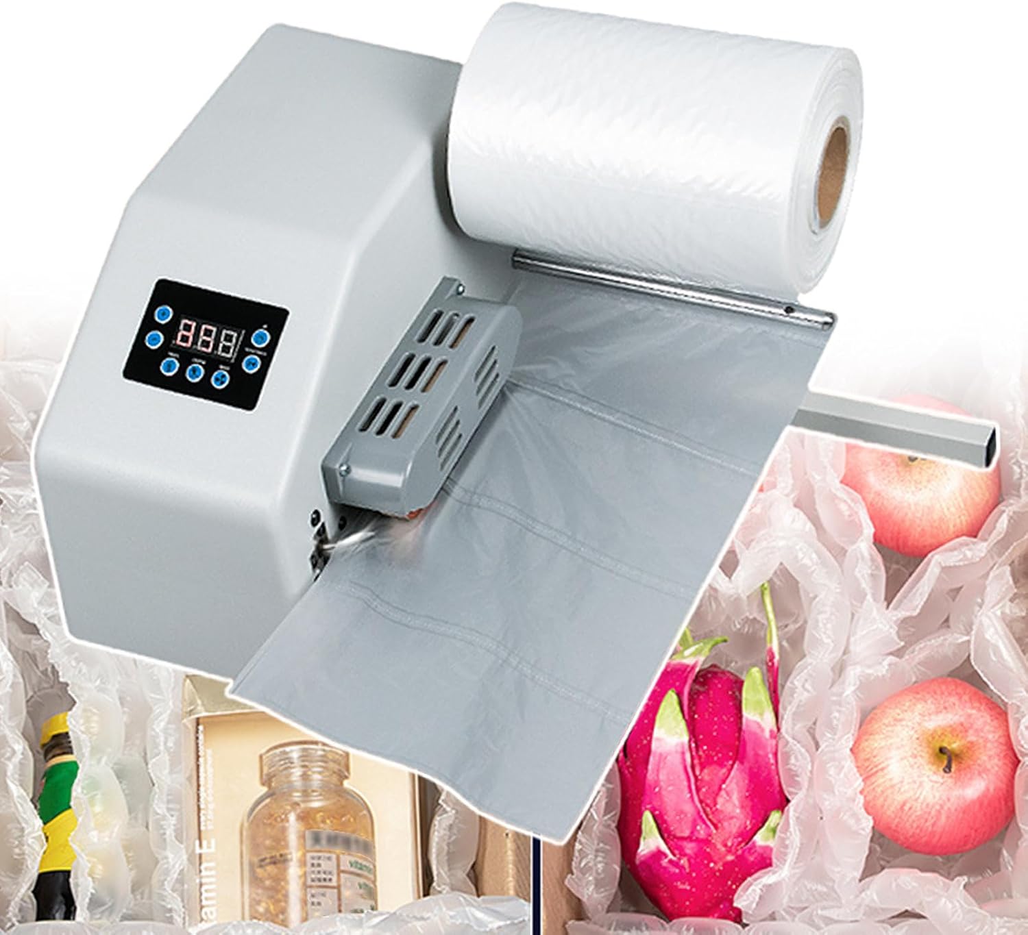 Air Cushion for Inflating Packaging Materials, Automatic Bubble Film Air Cushion for Cosmetic Packaging Air Film Inflation,