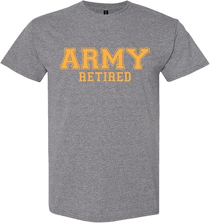zerogravitee Army Retired Gold Logo Short Sleeve T-Shirt