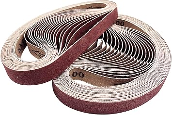 Sanding Belts 1-1/2 x 30 Sanding belt Belt Sander Belt Sander Paper 180 Grits Aluminum Oxide 10PCS