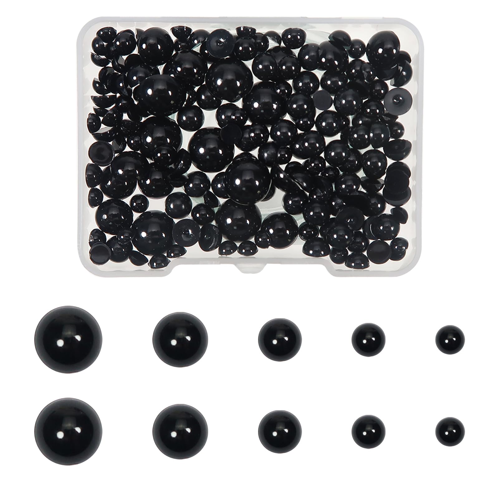 Occhi Bambole Usati Occhi Di Sicurezza Per Bambole E Peluche - 60 Pezzi In Plastica, Misure 22/24/30 Mm, Con Rondelle Set Occhi Colorati Con Rondelle