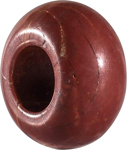 Miniatura 15 de Amogeeli Rondelle - Cuentas de piedra de agujero grande para hacer joyas, cuentas sueltas europeas, paquete de 15 Multicolor/Jaspe de sésamo,#2