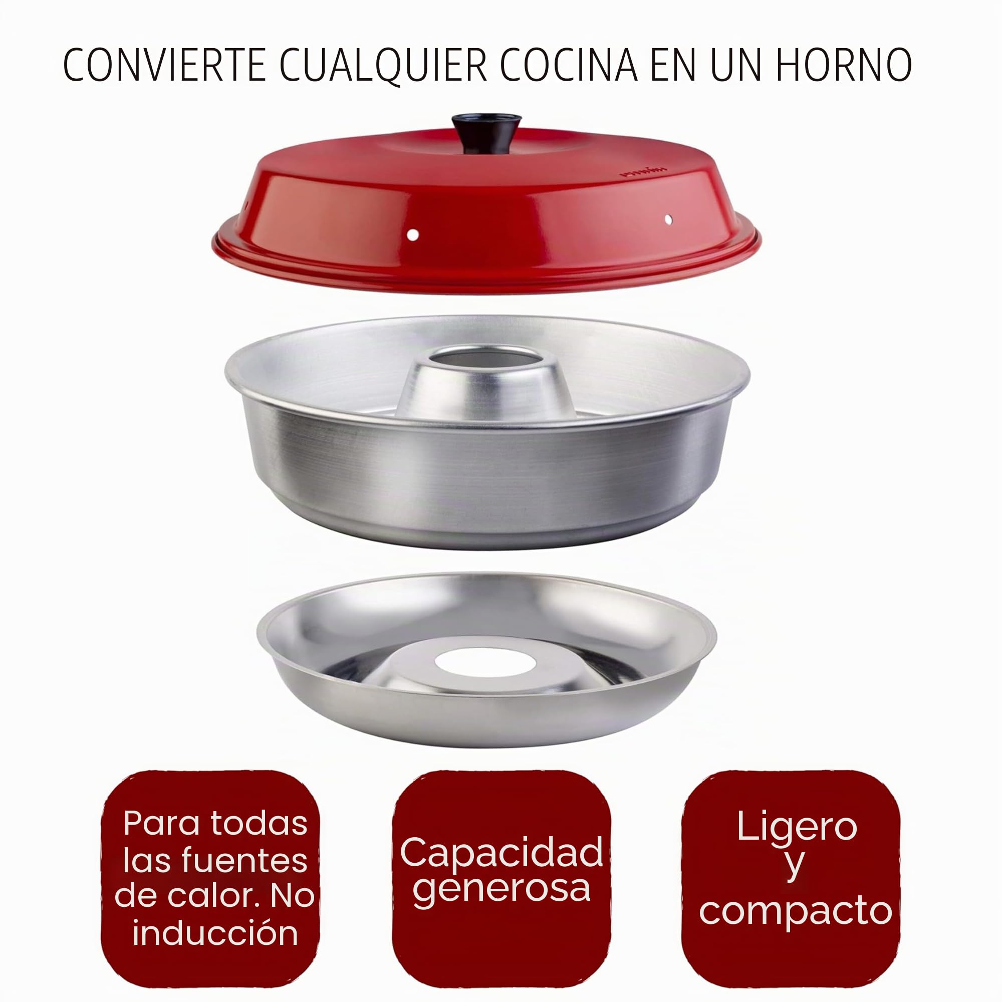 Omnia Horno para Fogón - Horno de Ocio Portátil
