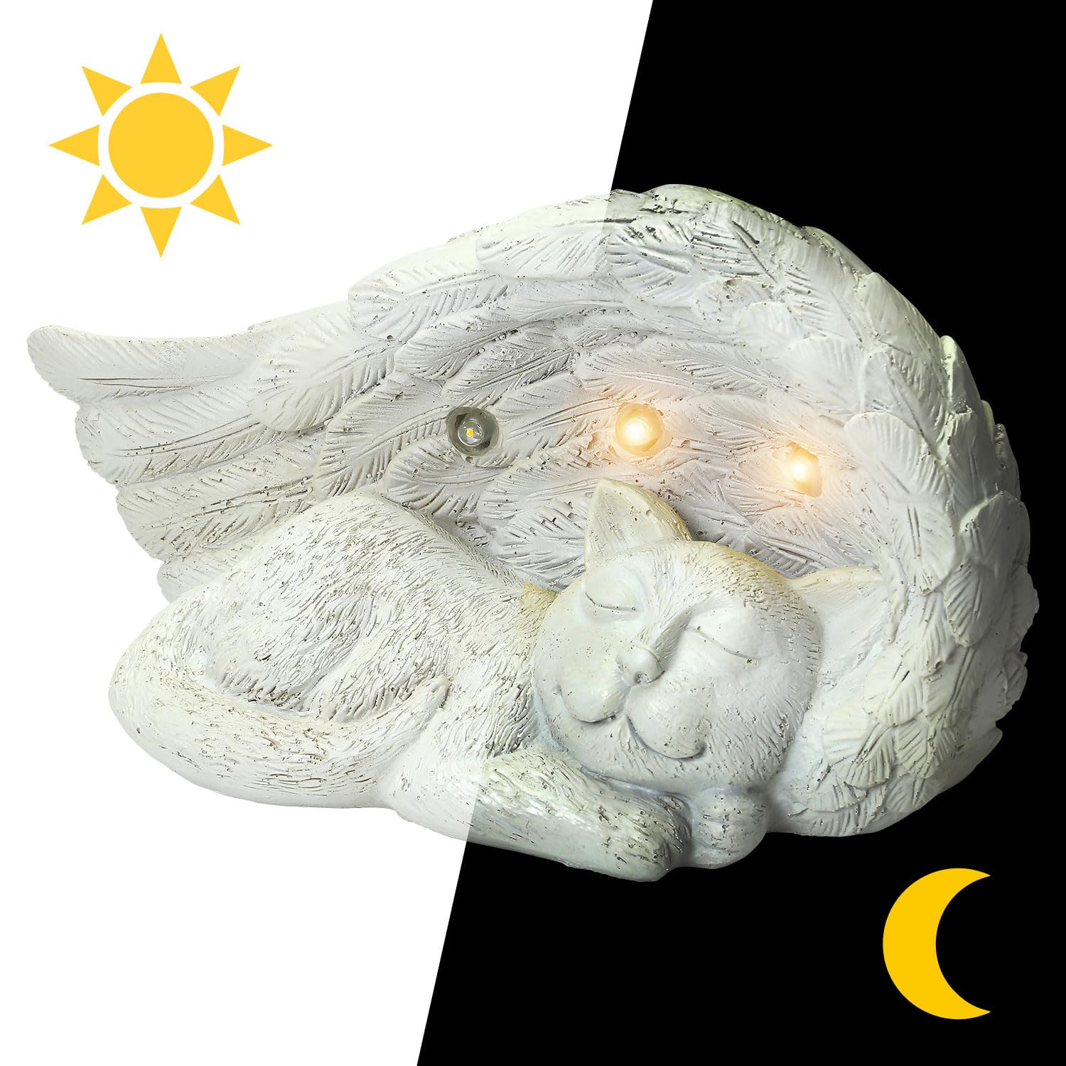 Taylor & Brown Dog Cat Pet Memorial Stone Solar Lights - Image 2