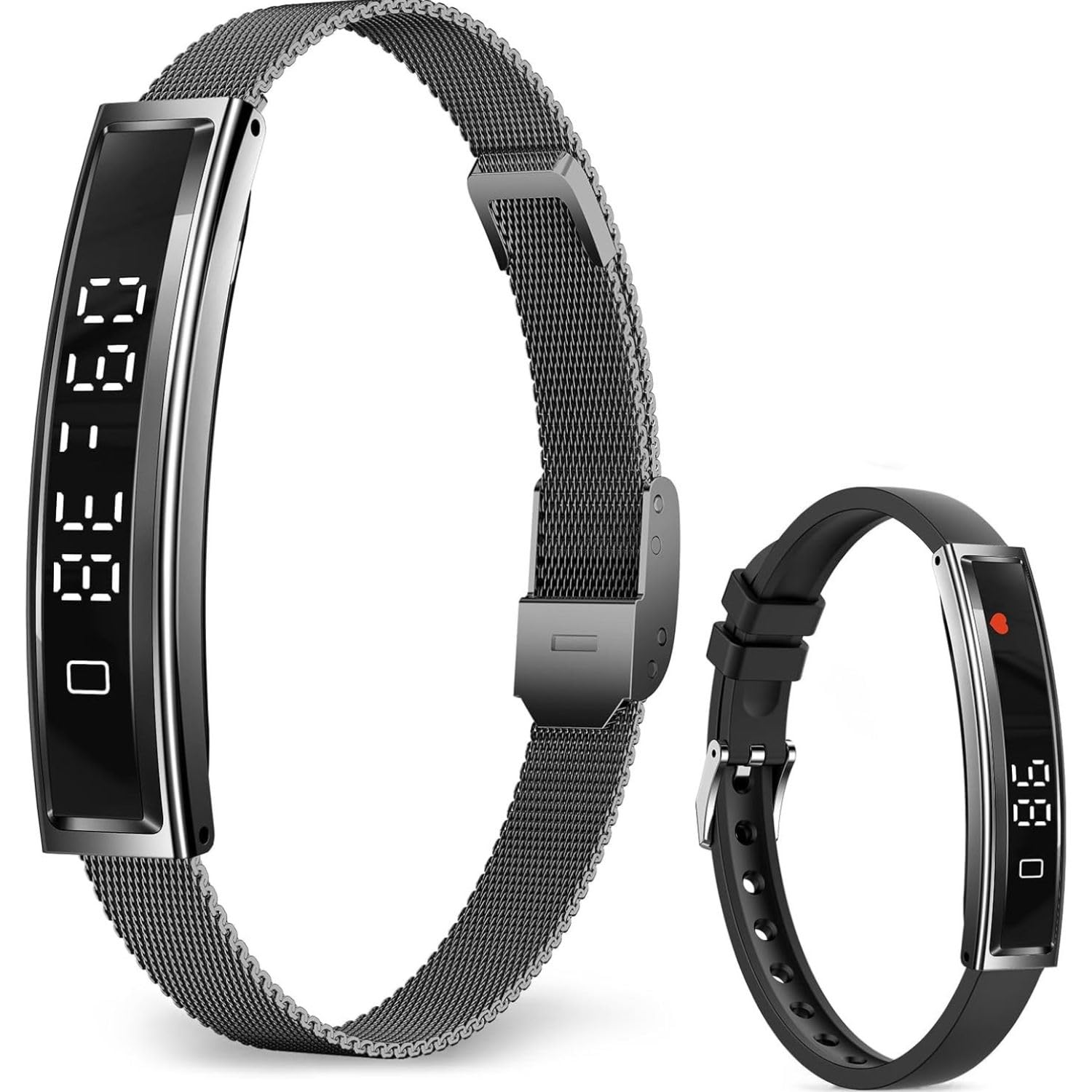 SHOPVILLA Smartwatch Activity Tracker, Lightweight Trendy Design, Sleep Monitoring 100+ Sport Modes, Heart Rate, SpO2, Smart Notifications, 15+ Days Battery Life, Menstrual Cycle Insights