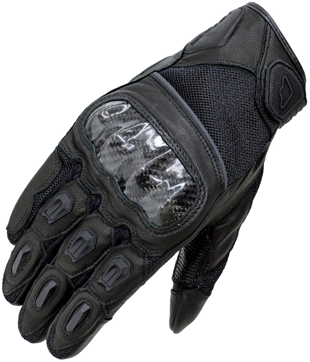 Amazon.co.jp: hit-air メッシュグローブ Glove M12 ブラック Lサイズ