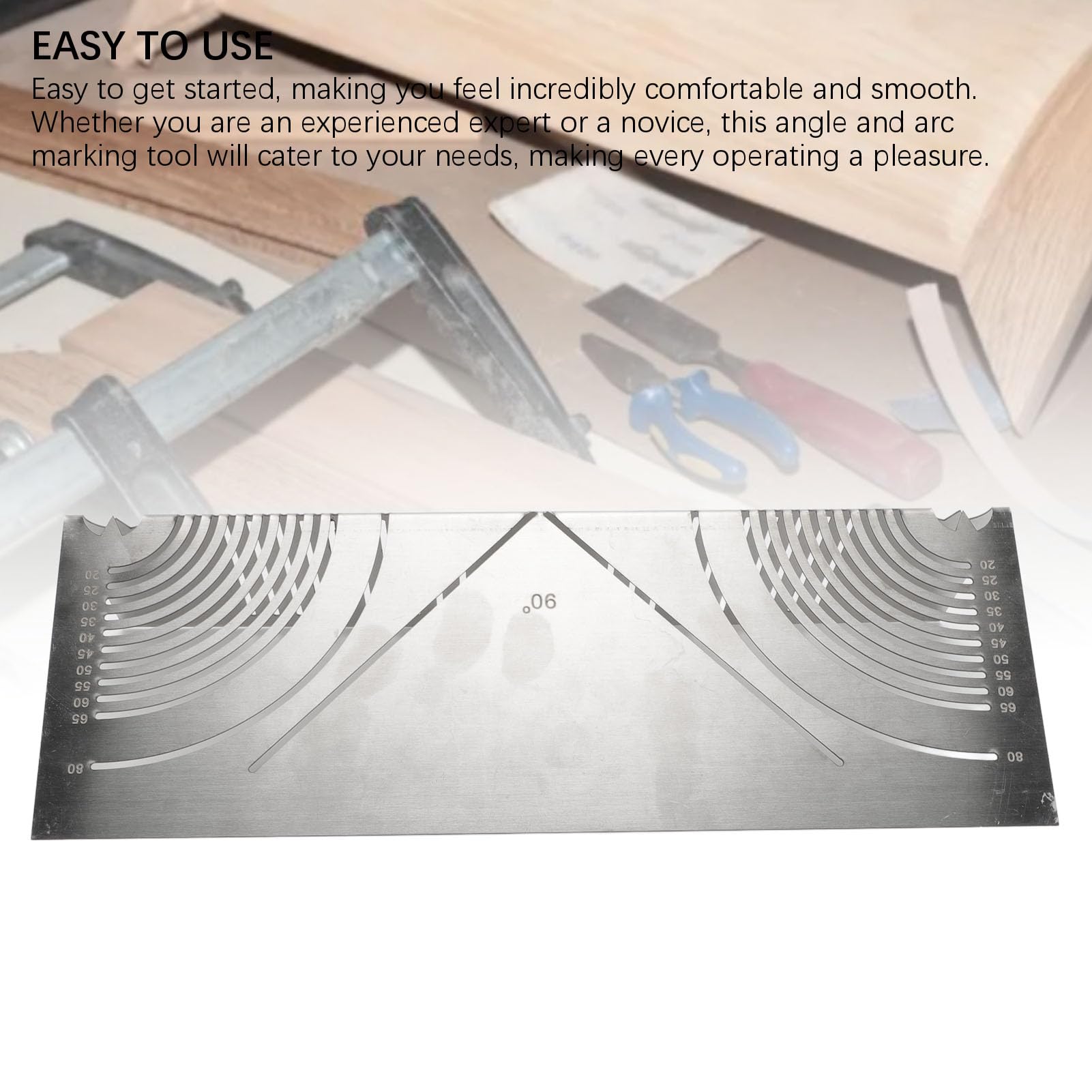 LICAEVEY Angle & Arc Marking Tool, Multi Purpose Fabrication Scribing Tool, 90° Metal Marking Tool - Image 3