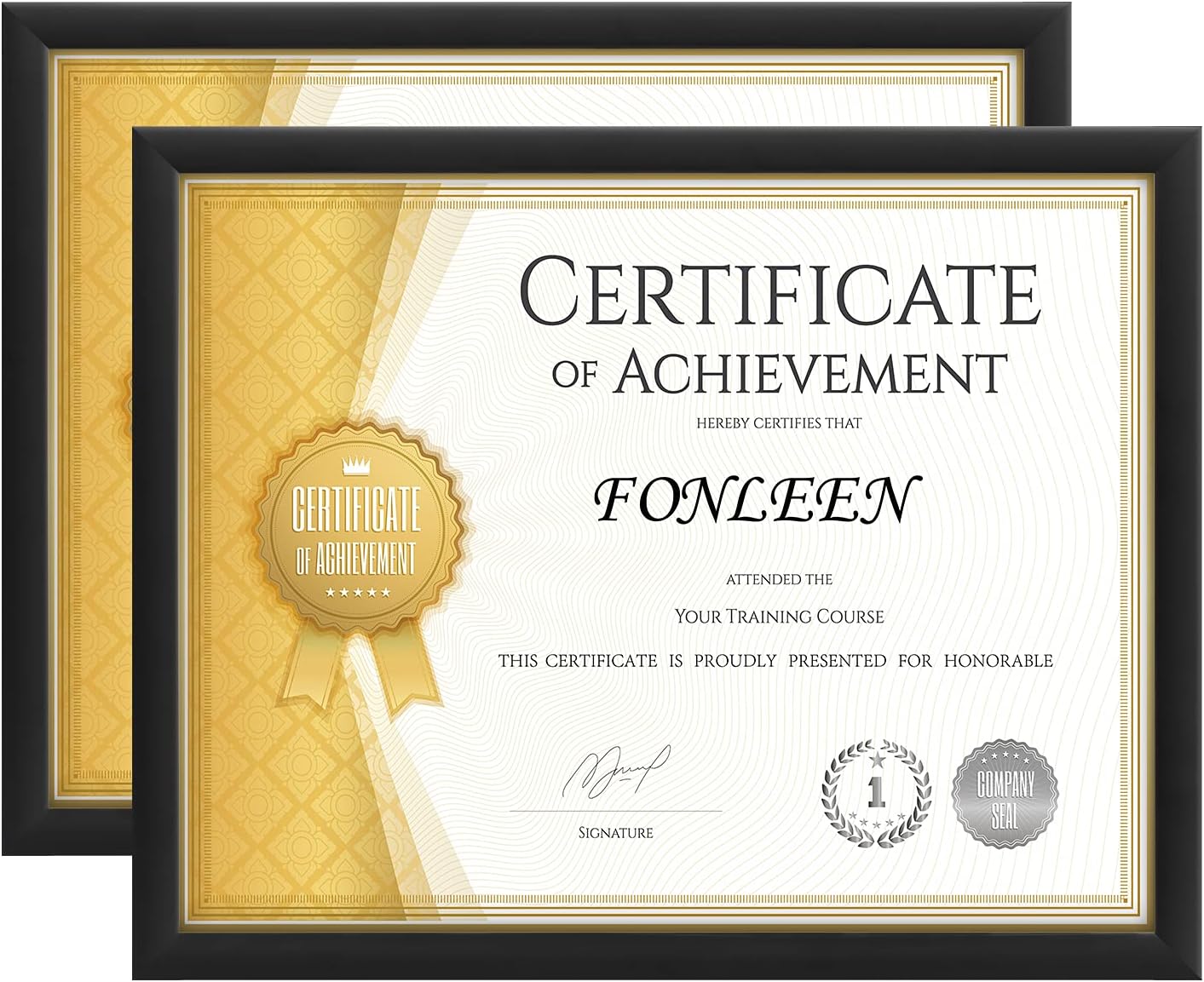 Picture Frames Degree Picture 8.5x11 Frame for Certificate Horizontal