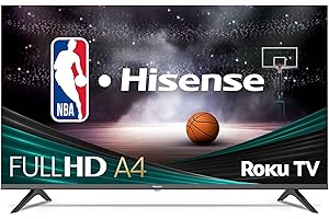 40-Inch Class A4 Series FHD 1080p Smart Roku TV with Alexa Compatibility