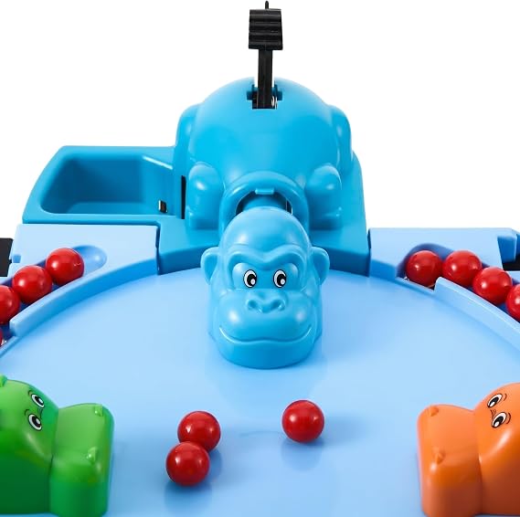 Gejoy 42 Pieces Game Replacement Marbles 2 Sets Game Replacement Balls Compatible with Hungry Hungry Hippos, 38 Red and 4 Yellow