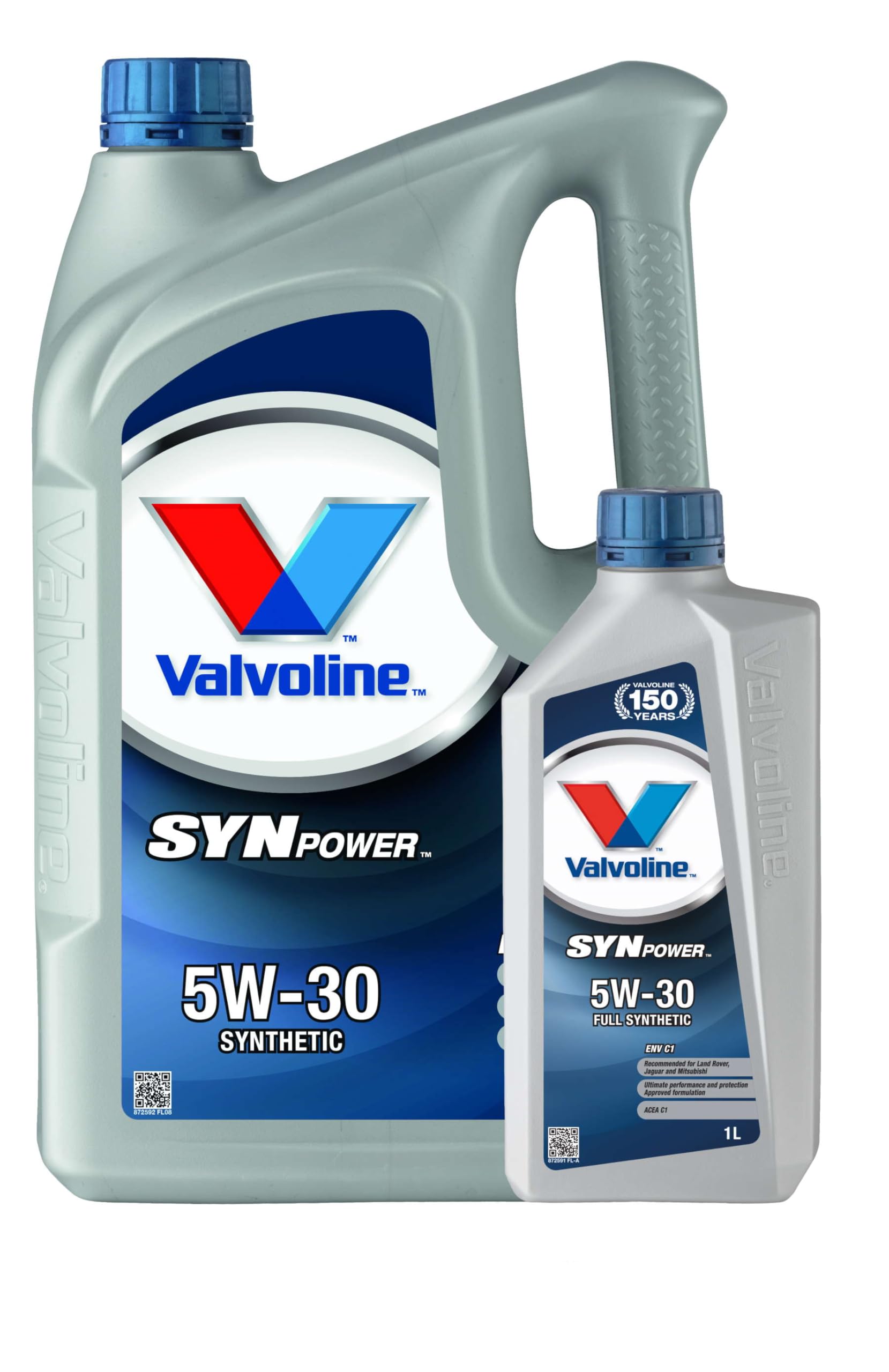 WOL-Valvoline SynPower ENV C1 5W30 Fully Synthetic Engine Oil 872592 ACEA C1 Car Oil (6L)