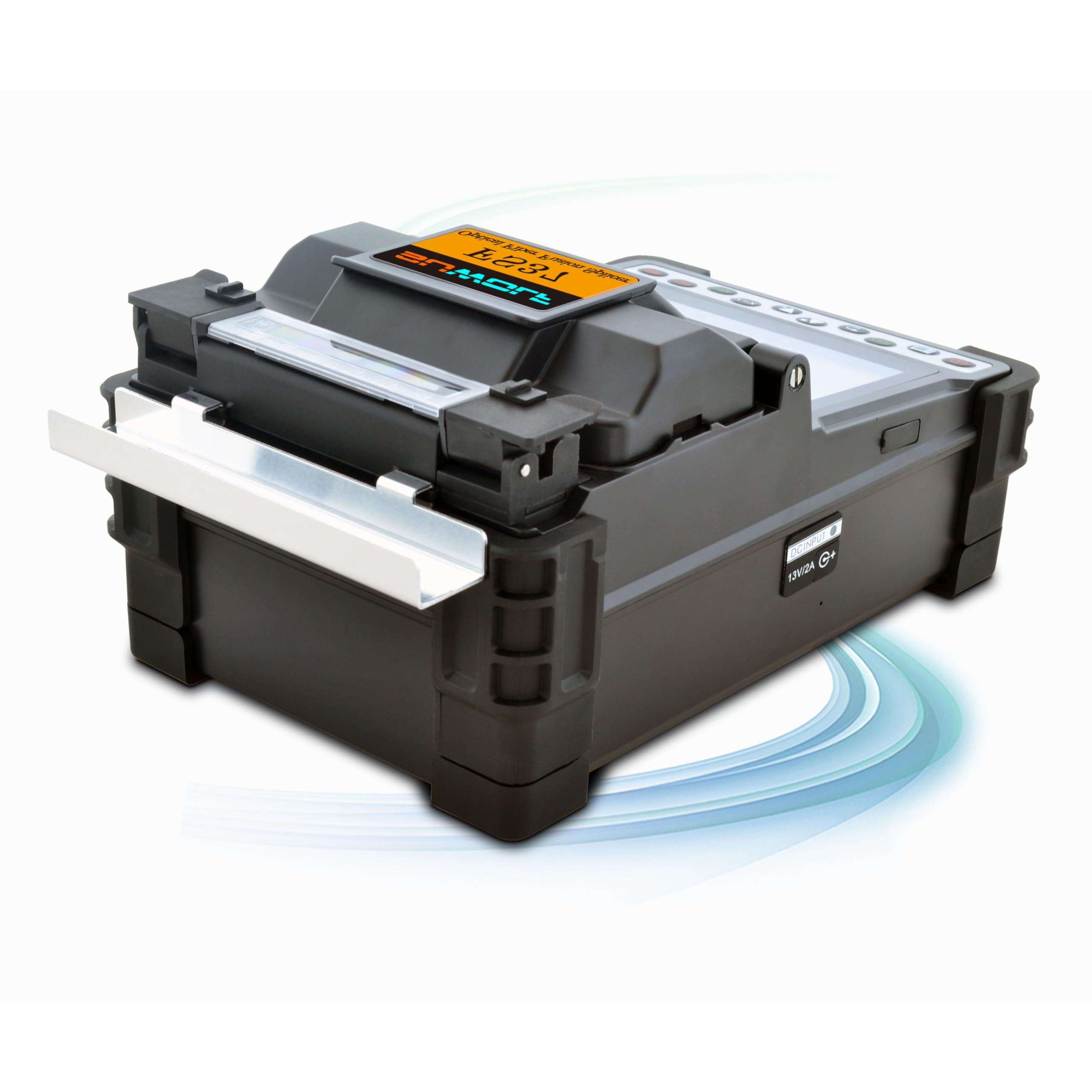 4.3"LCD Touch Screen Saldatrice Fibra Ottica Alta Precisione FTTH Giuntatrice Fibra Ottica/Allineamento Del Nucleo Optic Fiber Fusion Splicer per SM MM NZ-DS EDF con Saldatura Auto(FS37A)