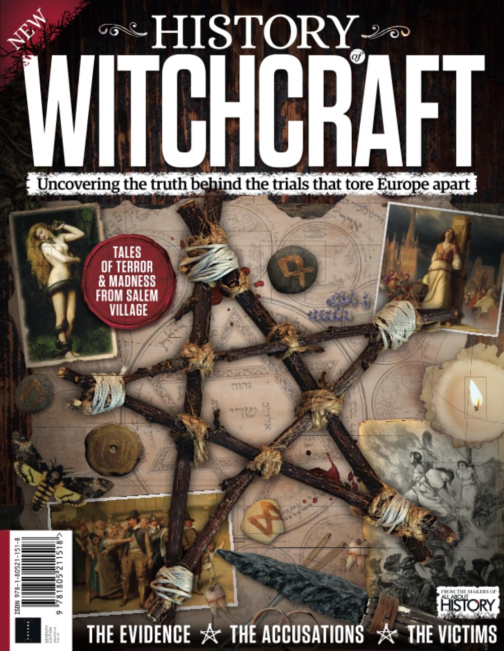 All About History Book of Witchcraft: Uncovering the Truth Behind the Trials that Tore Europe Apart