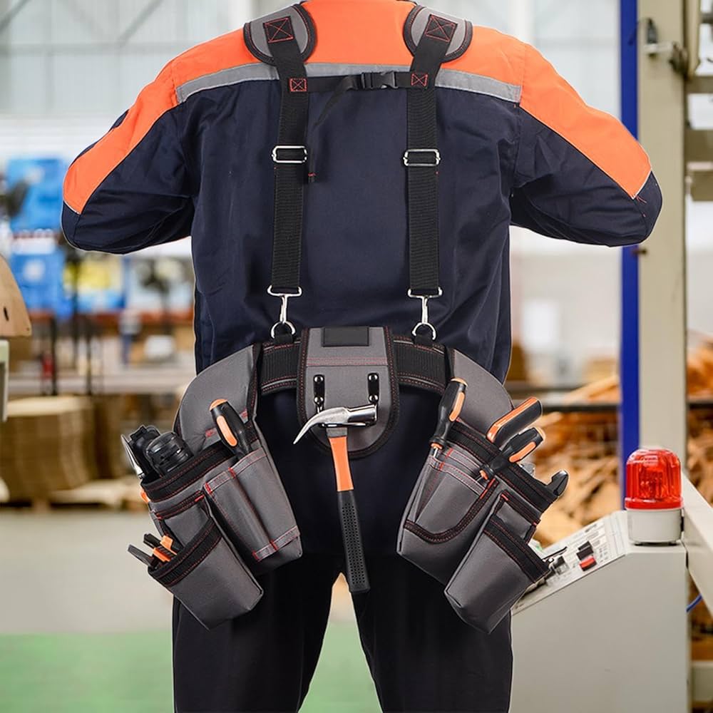 Amazon | サスペンダー付きツールベルト、ポーチ付きサスペンダー Amazon | サスペンダー付きツールベルト、ポーチ付きサスペンダー