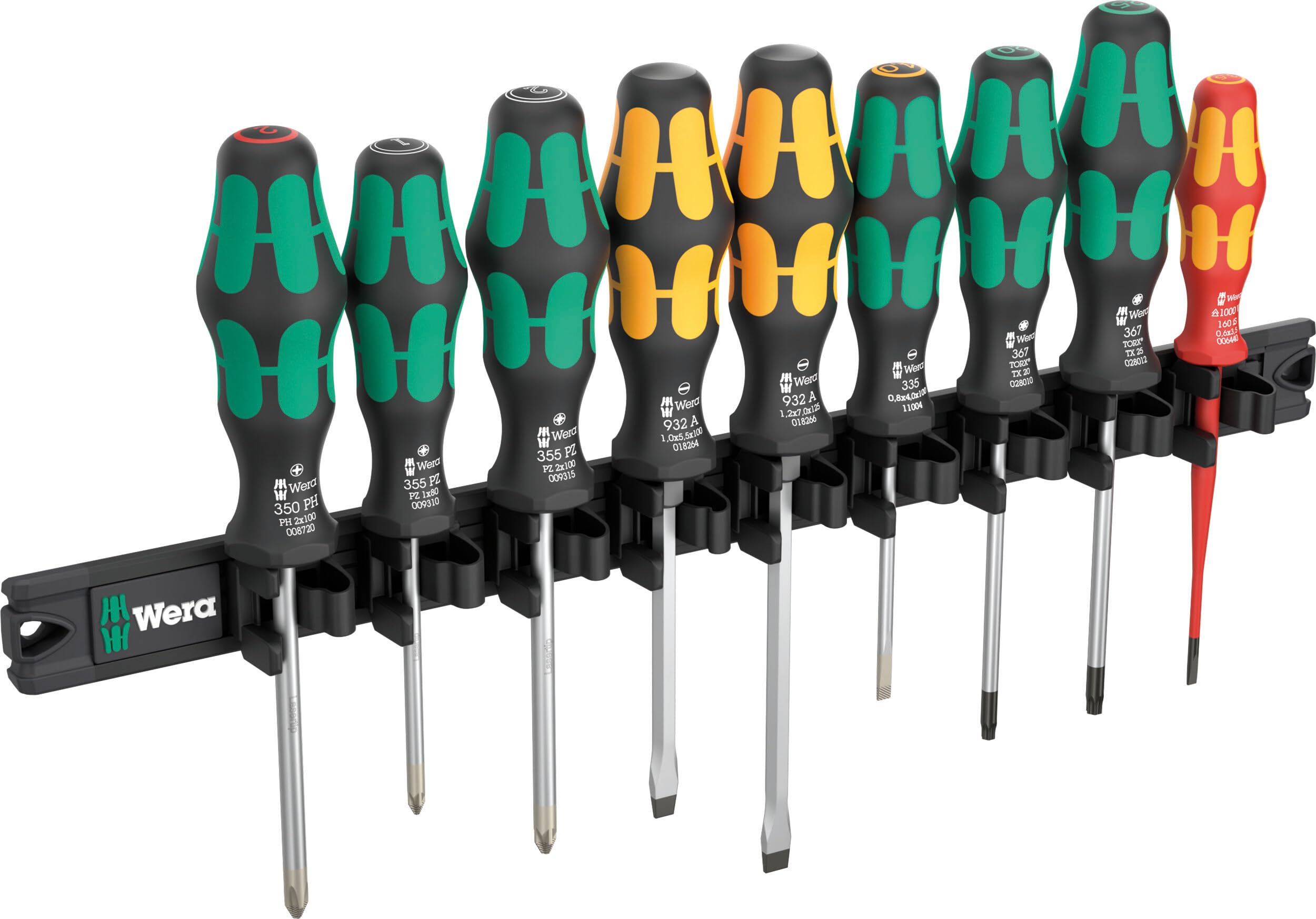 Weraドライバーセット Wera 33本組 1／4HEX ビットドライバーセット ポーチ