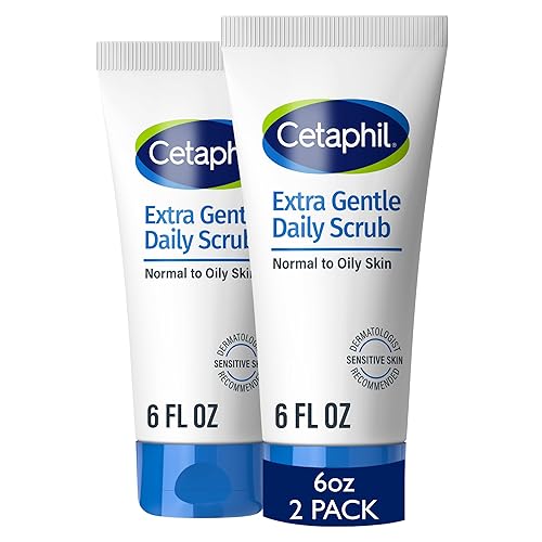 Cetaphil - Limpiador facial exfoliante exfoliante facial diario extrasuave exfolia y limpia suavemente para todo tipo de piel no irrita e