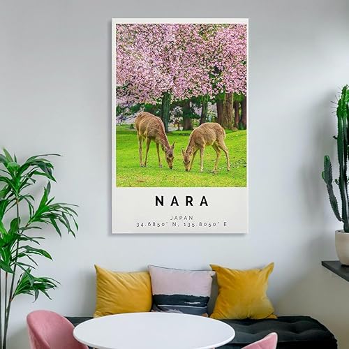 Miniatura 6 de Arte De Pared De Nara, Decoración De Fotos De Nara, Impresión De Viaje De Regalo De Nara, Canvas Wall Art Print Poster For Home School Office Decor