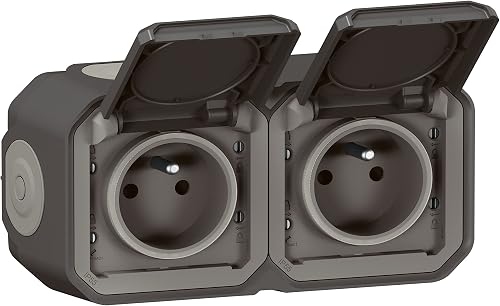 LEGRAND - Presa impermeabile doppia IP55 con terra Plexo …