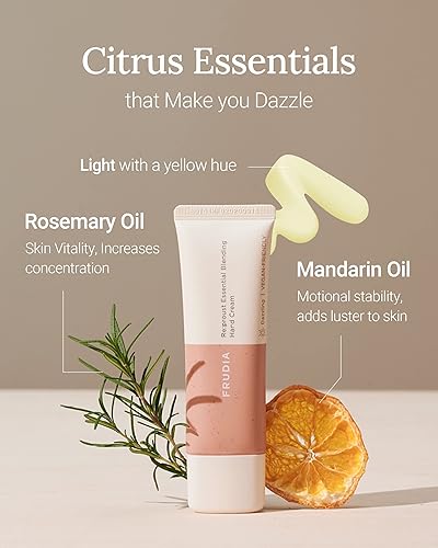 Miniatura 2 de WELCOS FRUDIA Reproust Essential Blending Crema de manos deslumbrante  Productos coreanos para el cuidado de la piel para mujeres y hombres