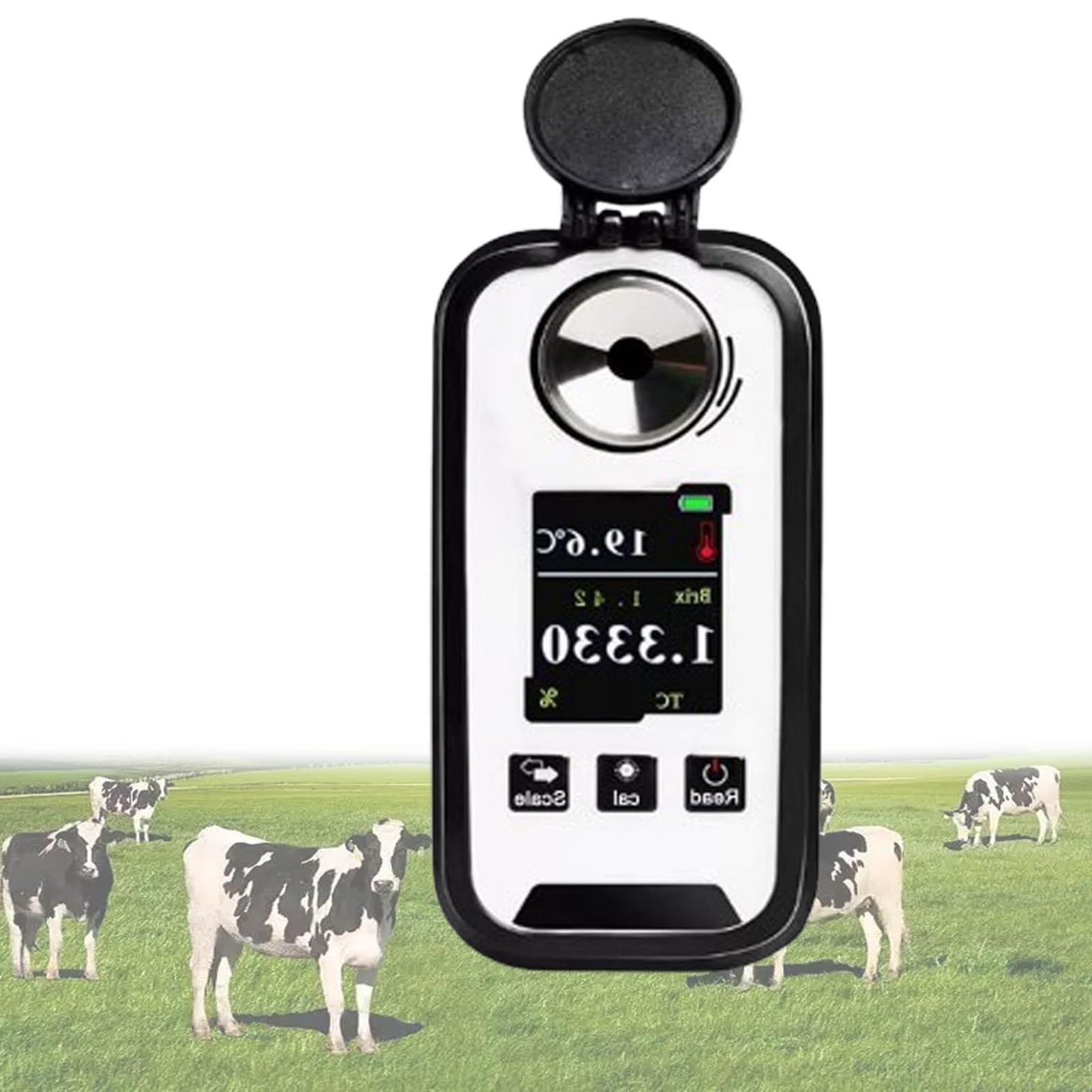 Réfractomètre numérique pour colostrum de vache laitière et mesure des protéines