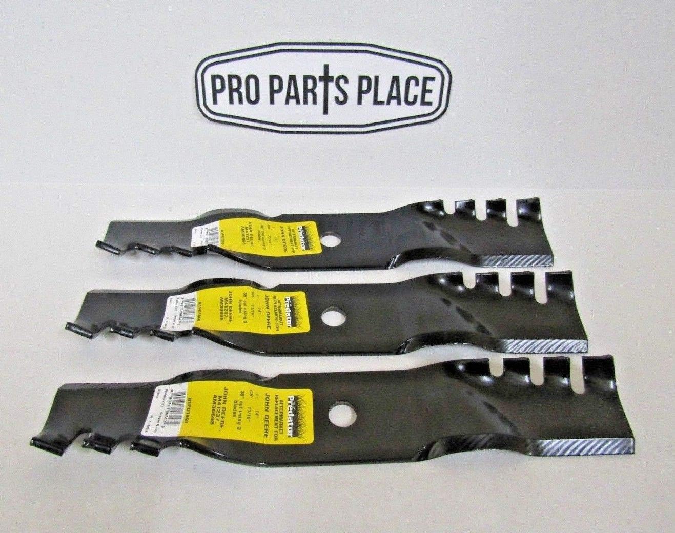 Predator 3 USA XHT Mulching Blades for John Deere M41237