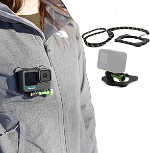 SNAP Mounts Magnetic Action Camera Chest Mount