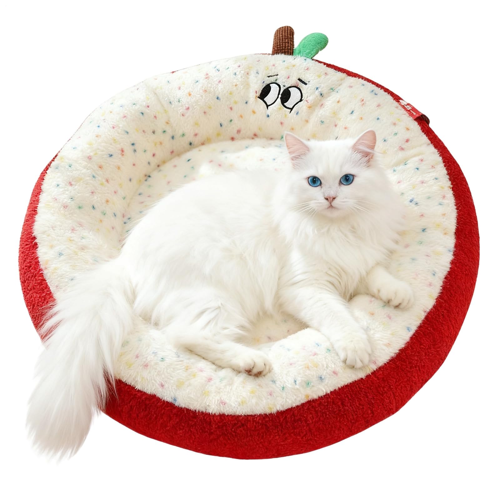 Petit panier pour chat fini les glissades avec ce nid de chenil stable