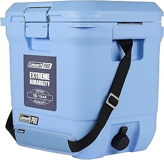 PRO Heavy-Duty Insulated Hard Cooler with handles | large capacity | Keeps Ice for up to 4 Days | Full foam insulation | Large Durable Portable Cool Ice Box for Rugged Outdoor Use & Jobsites
