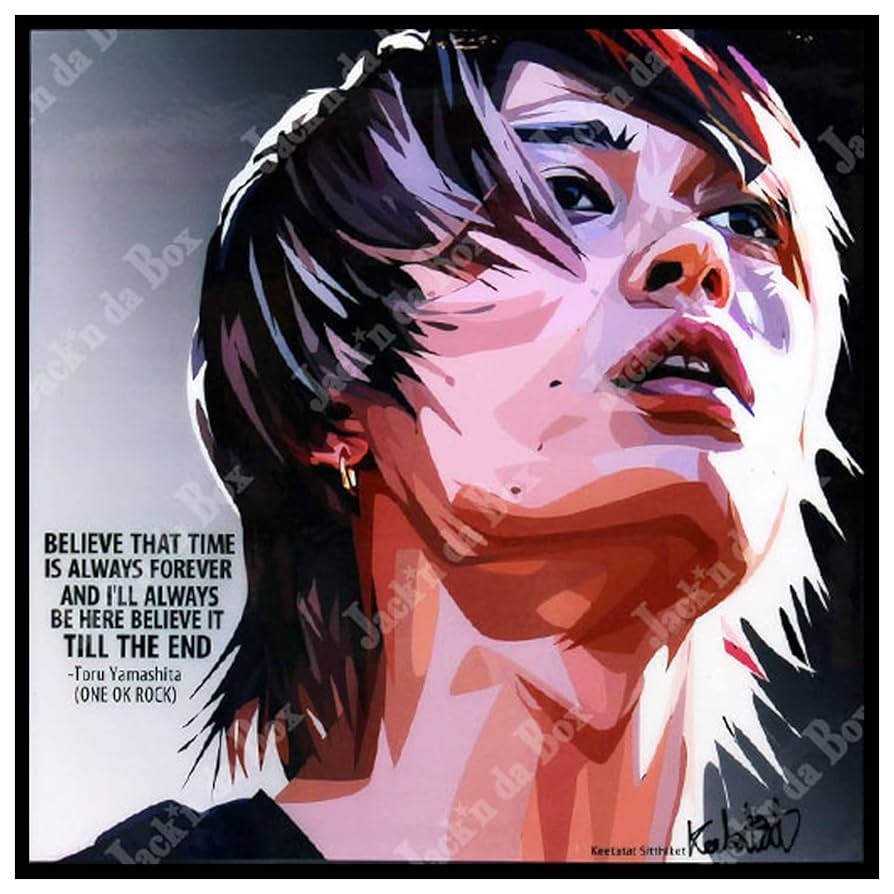 大 51cm ワンオク Taka ポップアートパネル ONE OK ROCK 大 51cm ワンオク Taka ポップアートパネル ONE OK ROCK