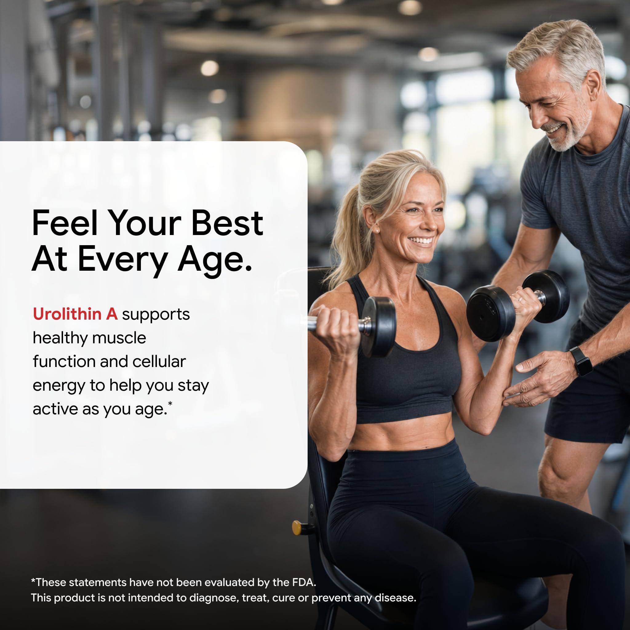 Urolithin A Supplement with NAD+, Resveratrol, CoQ10 & PQQ - Healthy Aging, Cellular Energy & Mitochondrial Health Support - 120 Softgels - 2 Month Supply — Amazon image 5
