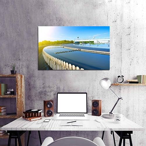 Miniatura 4 de VIUBGCPS Lienzo impreso en lienzo para pared, billetes de lira turca sobre la mesa, la moneda de papel de Turquía enmarcada y estirado, listo para