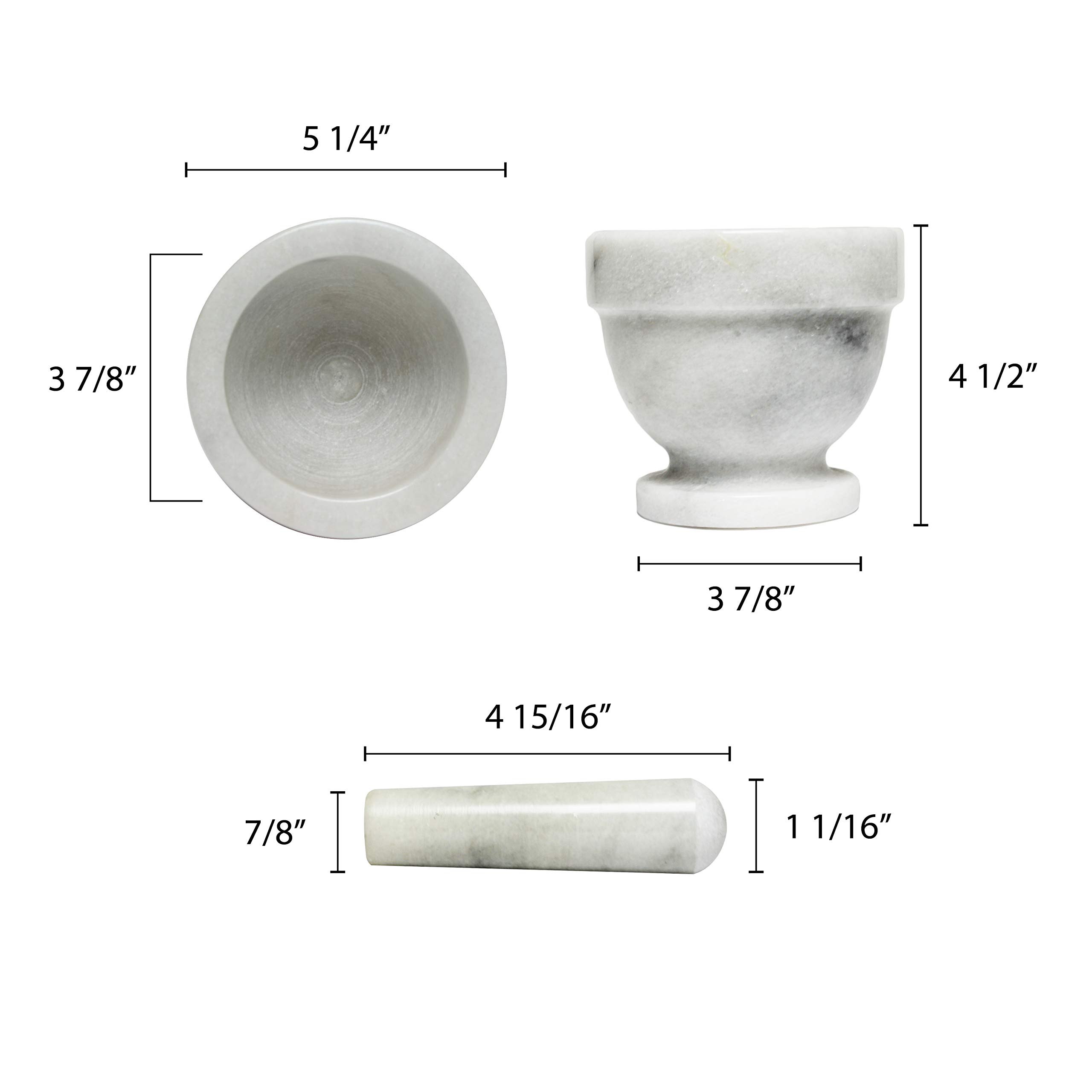 Thunder Group Marble Grinder, 5-Inch