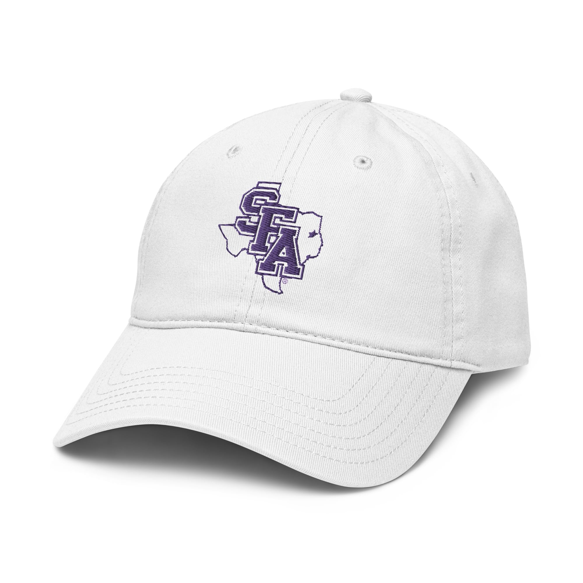 Stephen F. Austin Lumberjacks State White Adjustable Baseball Hat