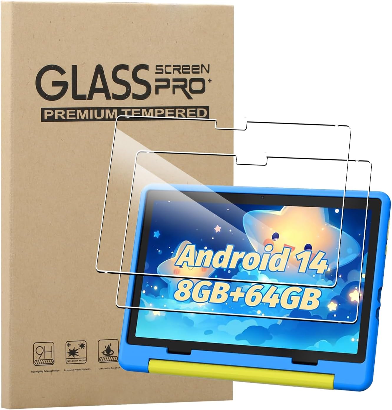 KZIOACSH Screen Protector for HotLight Kids Tablet/HotLight KT1016/KT1006 10 Inch, 2 Pack Ultra Clear Anti-Scratch Tempered Glass 9H Hardness Touch Sensitive Anti-Fingerprint Protective Screen Guard KZIOACSH Screen Protector for HotLight Kids Tablet/HotLight KT1016/KT1006 10 Inch, 2 Pack Ultra Clear Anti-Scratch Tempered Glass 9H Hardness Touch Sensitive Anti-Fingerprint Protective Screen Guard