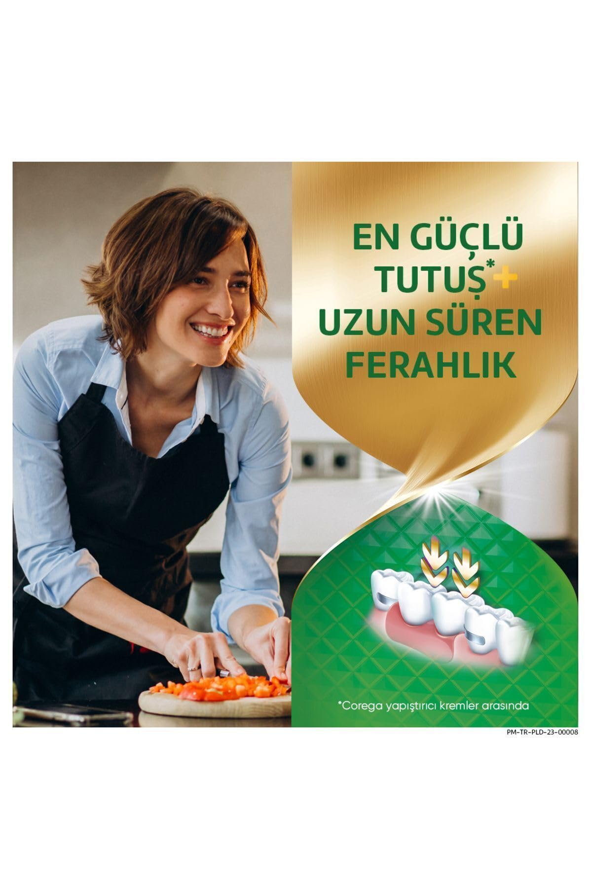 Corega Max Tutuş & Ferahlık Diş Protezi Yapıştırıcı Krem 40g X 5 Adet 109496-5-1