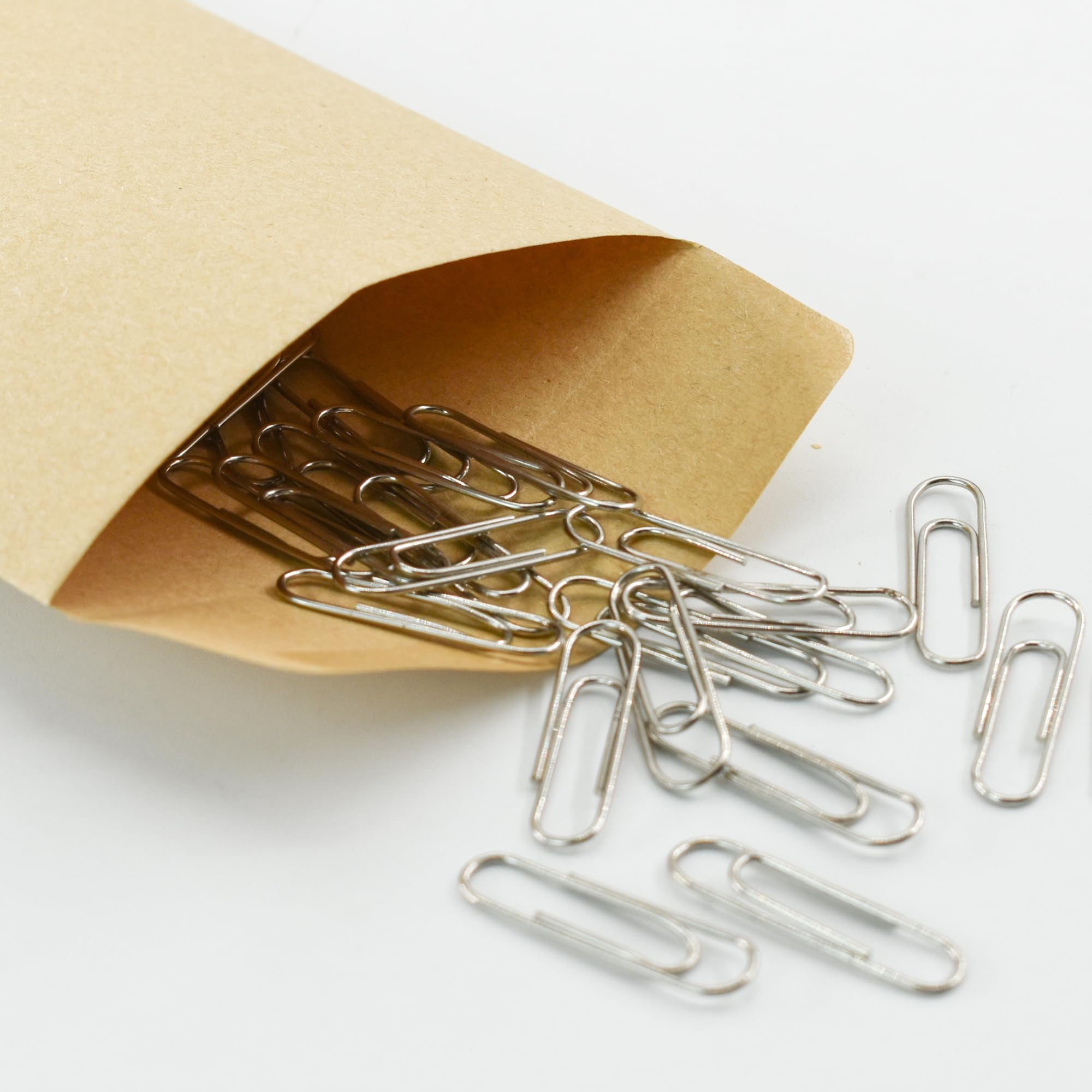 VANRA 150 Buste per Monete in Carta Kraft con Linguetta Gommata 8,9 x 16,5 cm