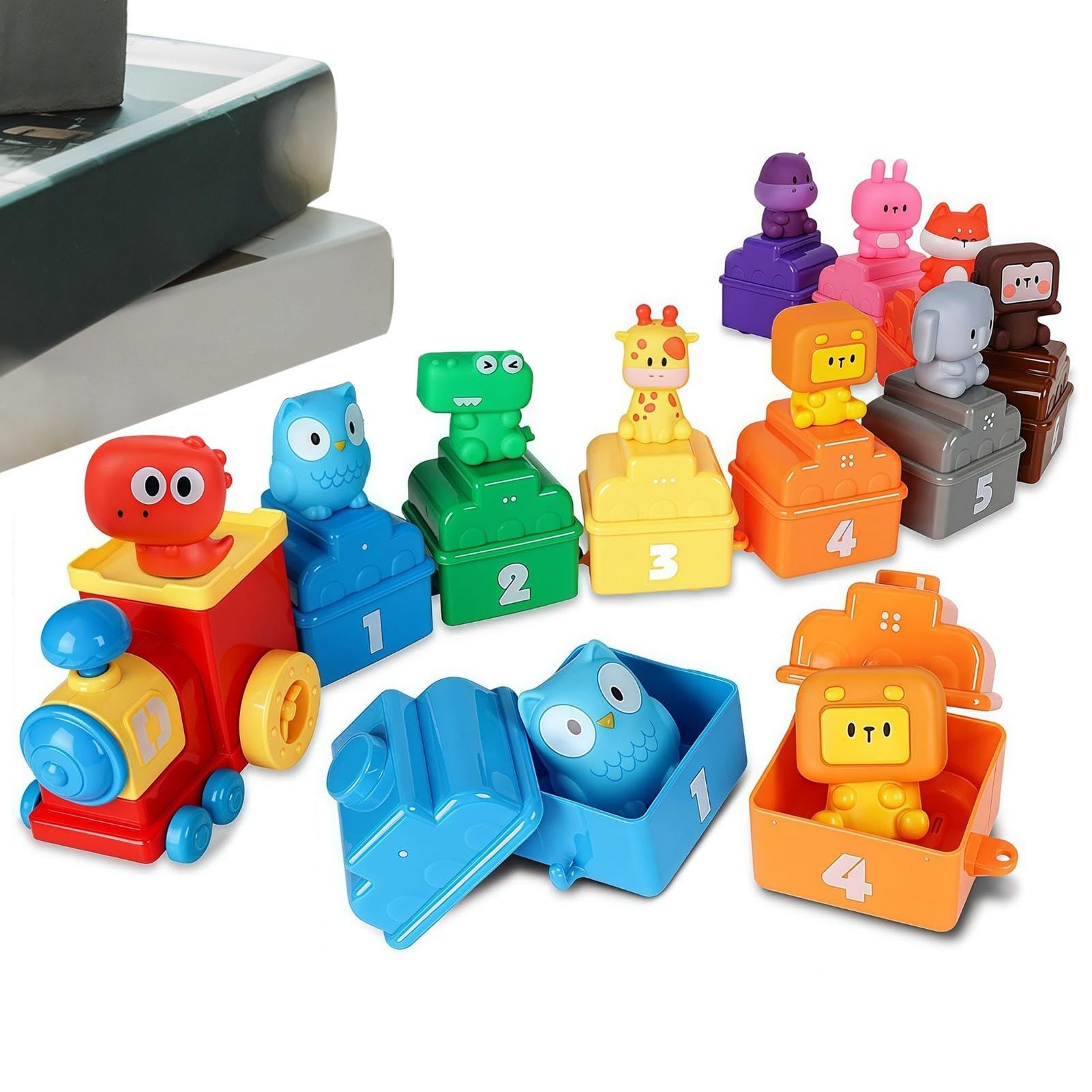 Tren de Juguete Juegos Educativos E Interactivos Para Niños
