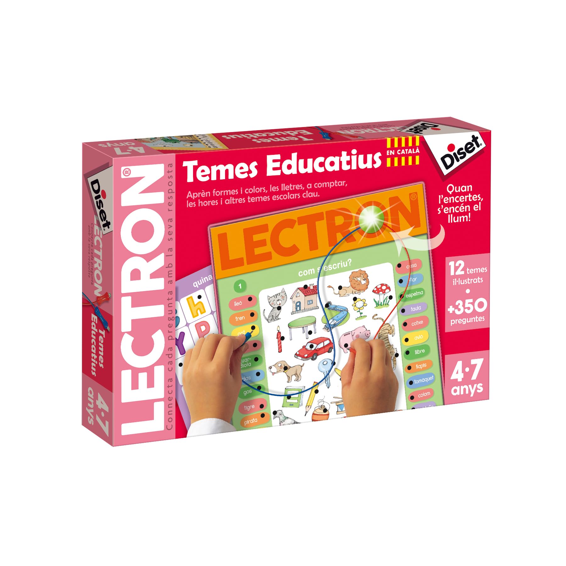Lectron Temes Educatius - JOC de preguntes i respostes, recomanat de 4 a 7 anys
