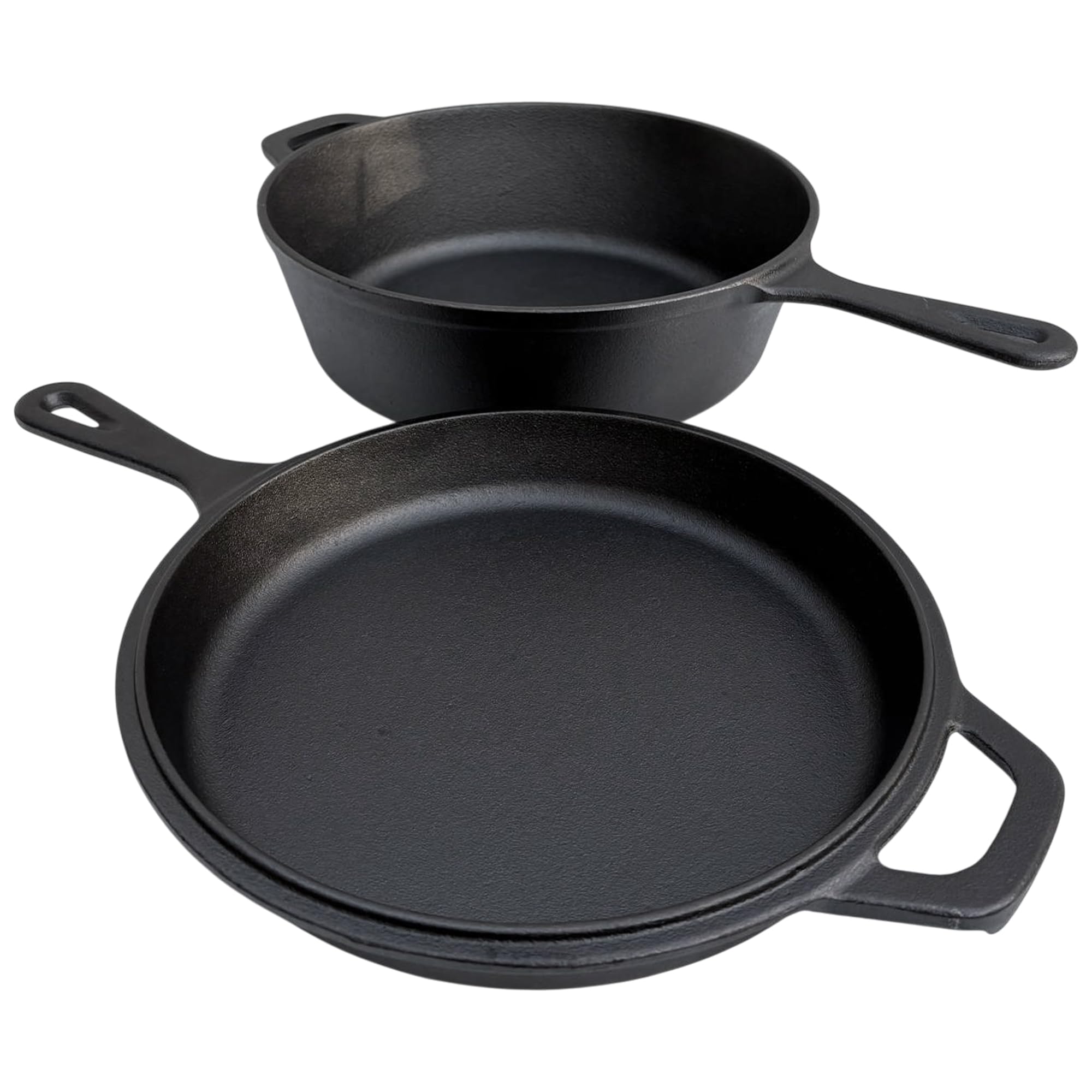 Thorness 𝗖𝗔𝗦𝗧 𝗜𝗥𝗢𝗡 𝗦𝗞𝗜𝗟𝗟𝗘𝗧 & 𝗟𝗜𝗗 3.3L – Combo Cooker for Oven & Stovetop
