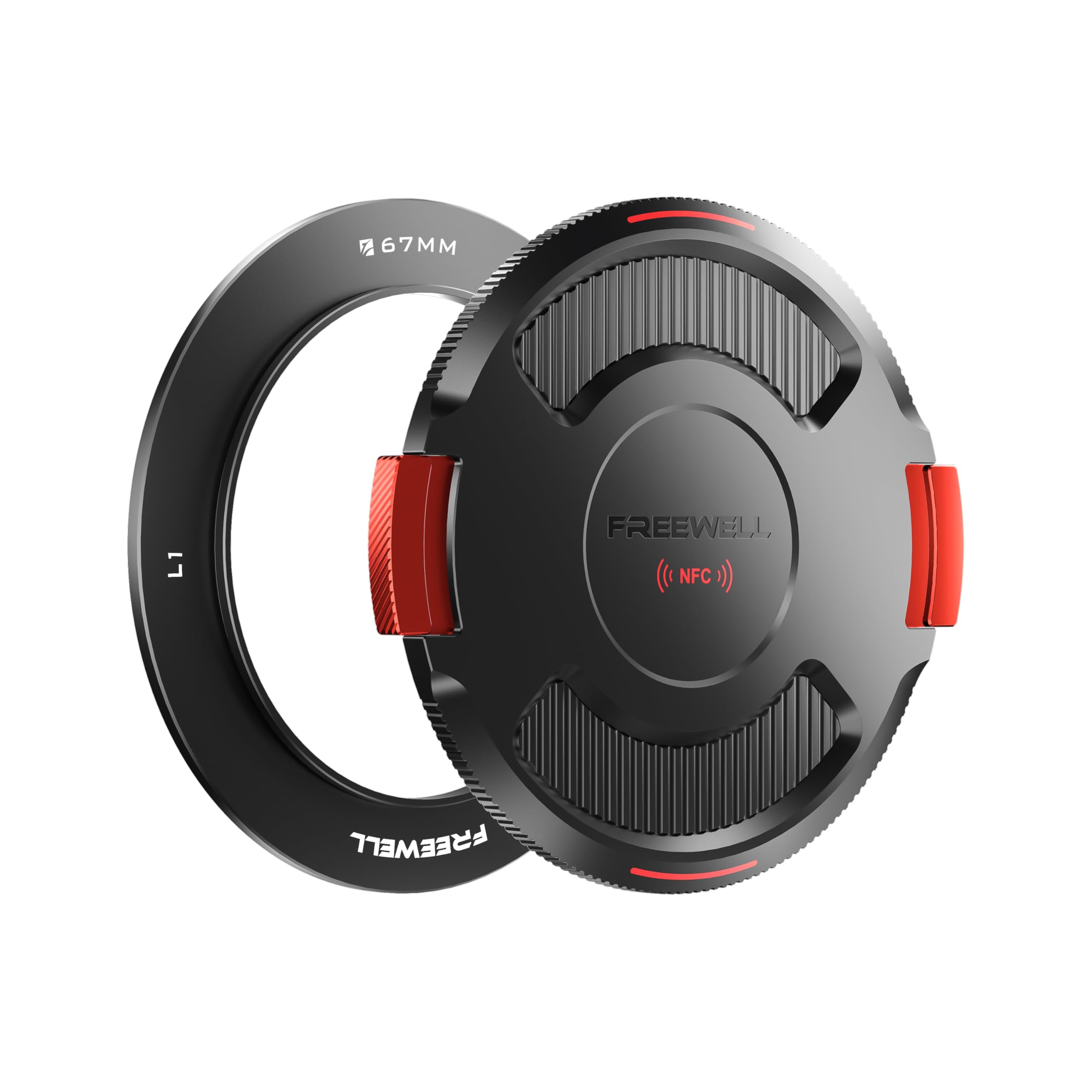 Freewell Pierścień adaptera 67 mm z pokrywą do prawdziwego zamka L1 VND/CPL