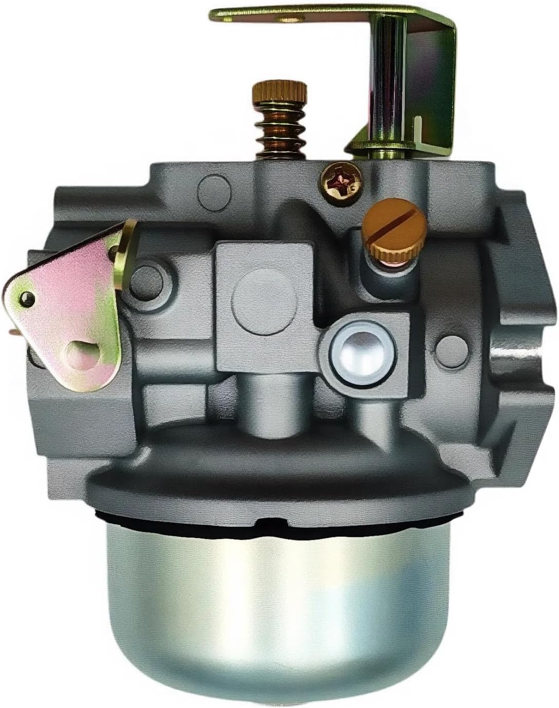 Carburetor for Kohler K301 K241 10HP 12HP Engines, Fits Cub Cadet, with Air Filter and Fuel Pump Kit, Silver