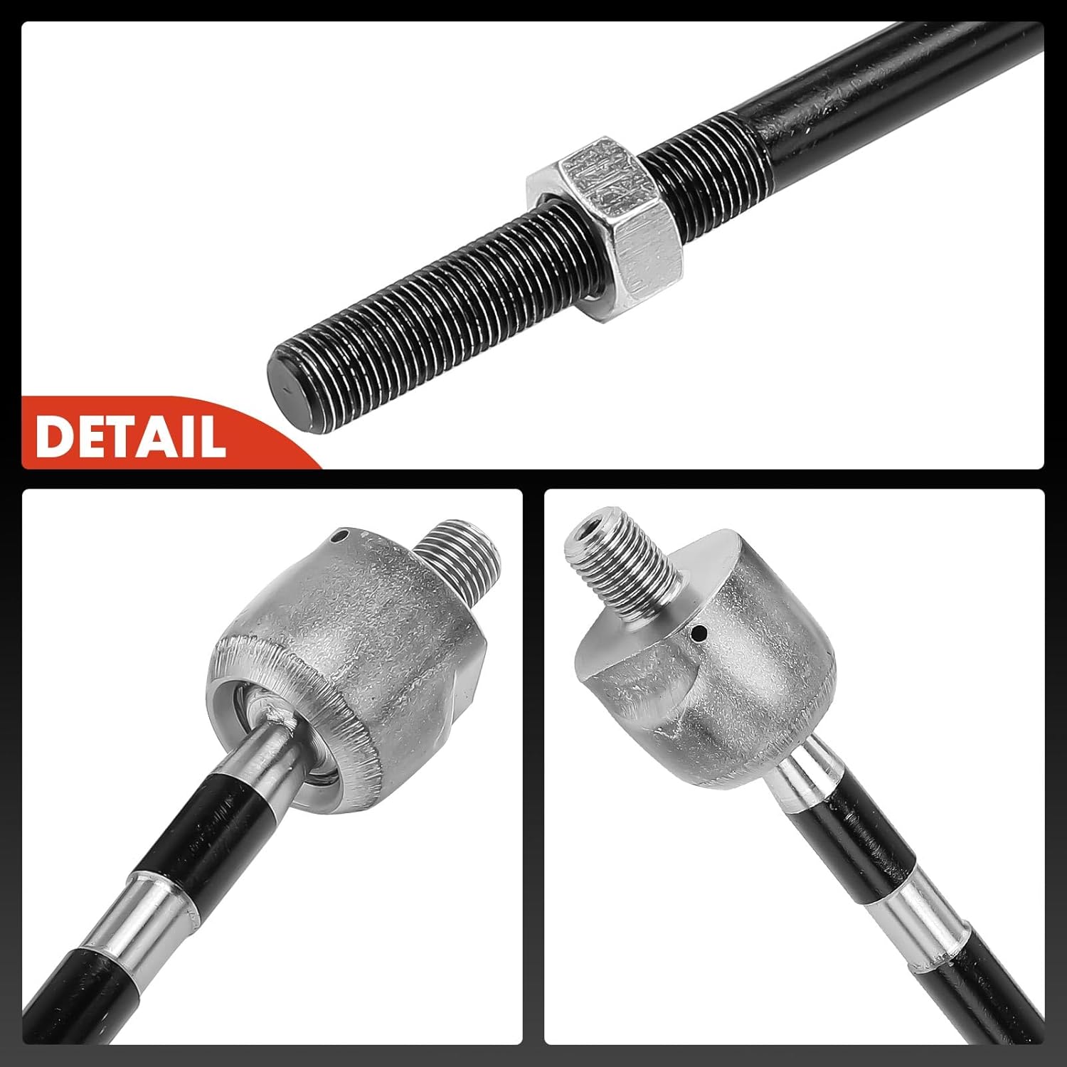 A-Premium 2 x Front Inner Tie Rod Ends, Compatible with Suzuki Aerio 2002-2007