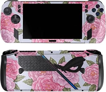 Skin Compatible with Asus ROG Ally X - Wallpaper Rose - Premium 3M Vinyl Protective Wrap Decal Cover - Easy to Apply | Crafted in The USA by MightySkins