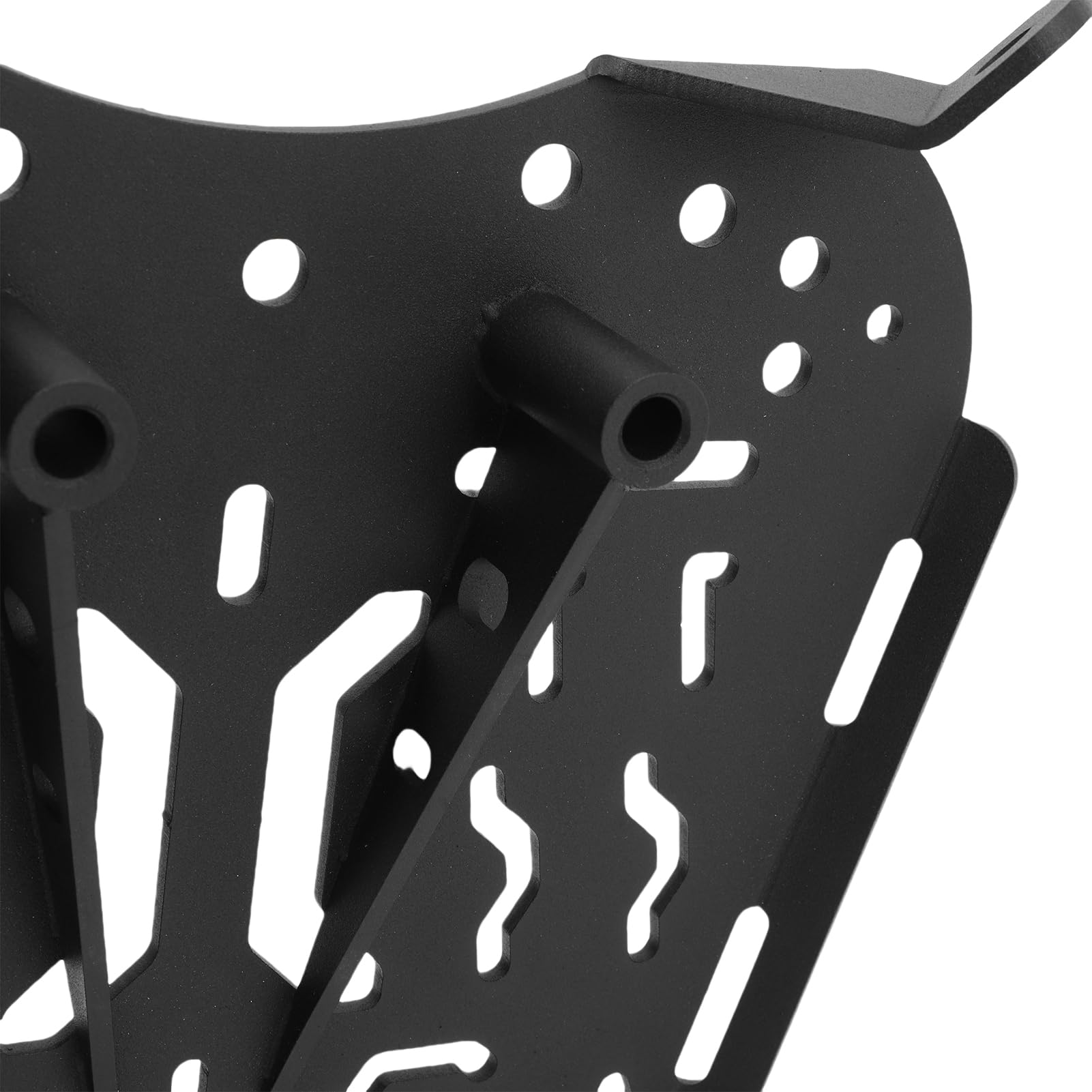 Ausla Piastra Posteriore per Scatola di Coda di Motociclette, Staffa Portapacchi in Acciaio Al Carbonio, Piastra di Montaggio per Top Case per ZONTES 368G 501G