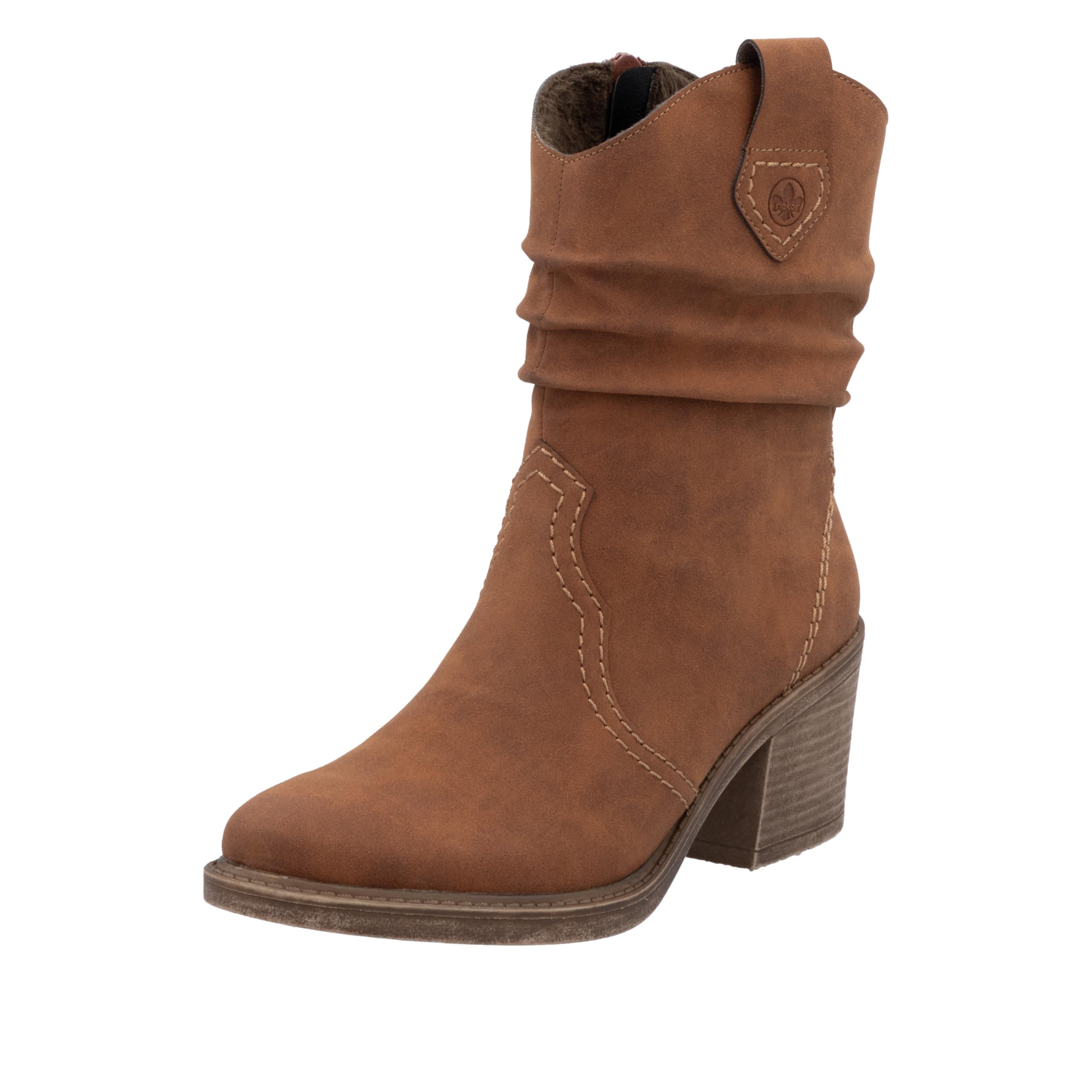 Rieker Women's Y1284 Ankle Boots, Brown 24, 6.5 UK