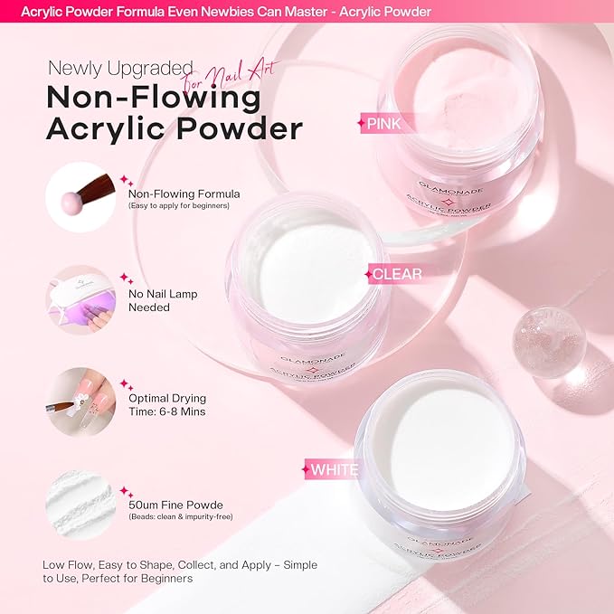 Kit de Acrílico para Uñas Glamonade para Principiantes miniatura 4