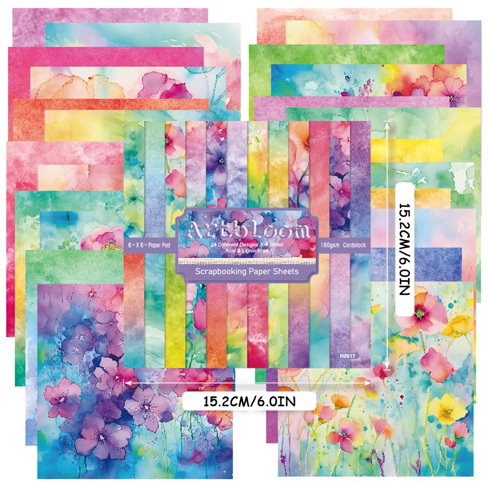 24 Blatt Scrapbook Papier Set,15,2x15,2cm Natürlich-elegantes Designpapier für Scrapbooking und Origami,Bastelpapier mit Naturinspiration,Decoupage Papier für Möbel (Retro-Patchwork, 15,2x15,2cm 24 Blatt Scrapbook Papier Set,15,2x15,2cm Natürlich-elegantes Designpapier für Scrapbooking und Origami,Bastelpapier mit Naturinspiration,Decoupage Papier für Möbel (Retro-Patchwork, 15,2x15,2cm