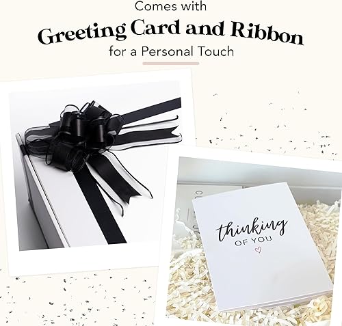 Miniatura 5 de lovebug Cesta de regalo Get Well Soon para mujer, regalos después de la cirugía, paquete de cuidado con manta, vela, calcetines, taza, cuchara,