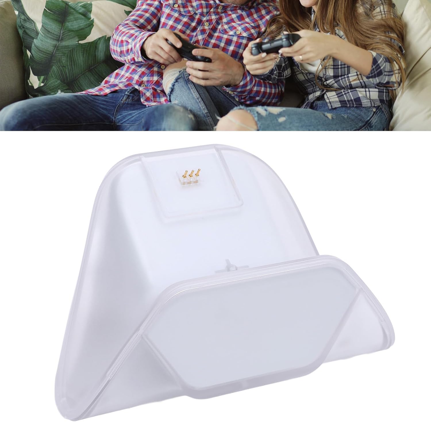 Fast Charging, Wirelesss Gaming Controller Charger Station for Series X S for S X Elite Controller, Compact Portable Design, 1400mAh Rechargeable Battery, Charging Dock - Image 6