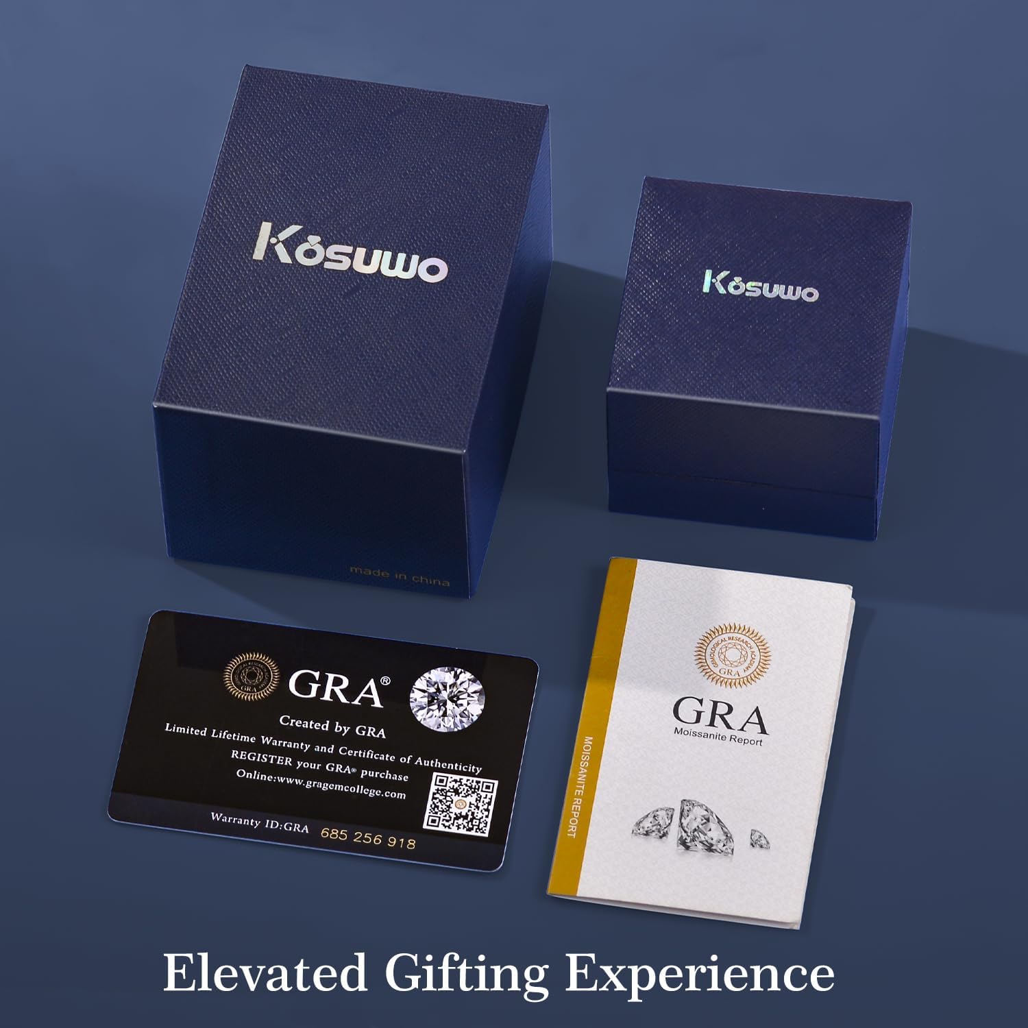 Moissanite Stud Earrings 2.0CT D Color,GRA 925 Sterling Silver Earrings for Men 18K White Gold Plating Earrings for Women,wedding earrings - Image 6