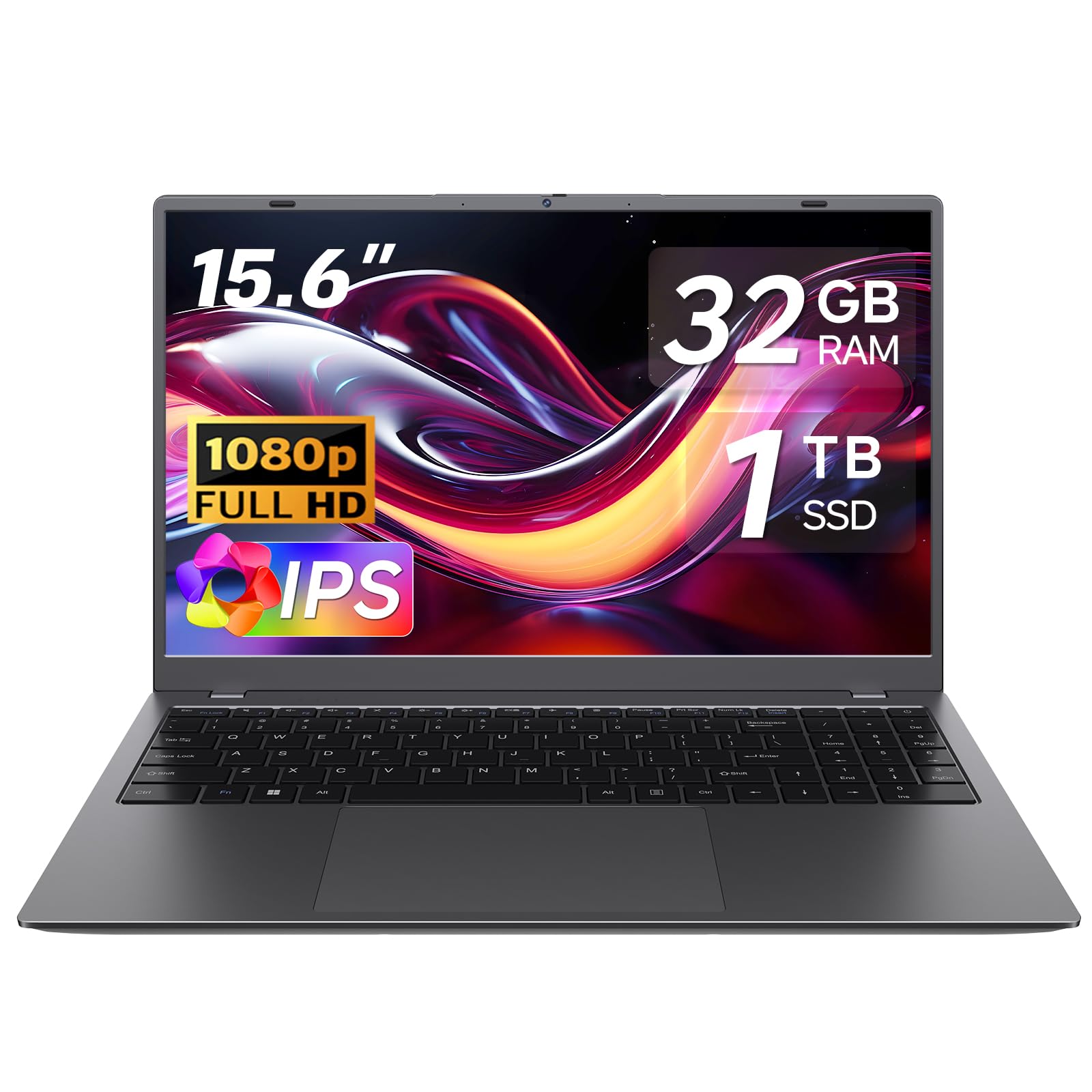 TRHRO Laptop Computer 15.6 inch - 32GB RAM 1TB SSD Laptops, Pentium Gold Processor(Up to…